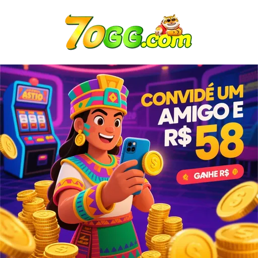 70GG Indique amigos para receber um bônus